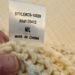 Isalis  Cozy Cream Knit Turtleneck Sweater Photo 7