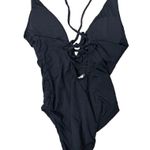 Andie Swimsuit One Piece Women L Black Bali V Photo 4