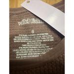 Wild Fable  Seamless Baby Crop T-shirt Top Chestnut Mauve Women’s S NWT Photo 3