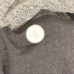Lululemon  Womens Size 6 Grey Coast Snap Button Wrap Jacket Cardigan Photo 4