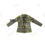 SOFT ANIMAL WRAP FRONT JACKET /PANTS 100% Wool SMALL DARK GREEN OFFICE WOOL SILK Photo 4