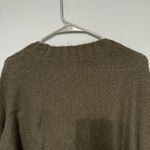 Aerie Chunky Knit Olive Sweater Photo 4