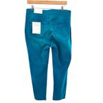 Soft Surroundings Pull On Straight Leg Jeans M Deep Lagoon Stretch Denim NWT Photo 5