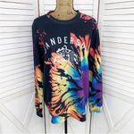 Bagelise‎ Sanderson Witch Museum Tie Dye Sweatshirt Large Black Photo 6
