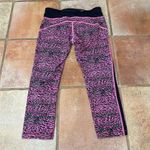 Nike Racer Leopard Legging Pink Black Capri Pant Compression M Photo 8