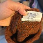 Kennedy Of Ardara Vintage Lambswool Copper Chunky Confetti Cable Knit Sweater Brown Size L Photo 2