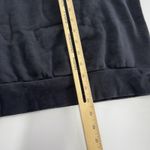 Adidas Sweatshirt Womens Medium Black Three Stripes Crewneck Pullover Logo Photo 7