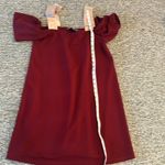Anthropologie NWT Petite Sunday in Brooklyn Cold Shoulder Bow Dress Photo 9