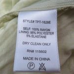 Skylar + Madison Womens Eyelet Crop Top, Stretch Tank Top, Spaghetti Strap Green M Photo 7