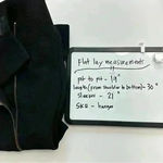 Anne Klein Vintage  Double Breasted Womens Blazer 100%‎ Wool Black Size 8 Photo 1