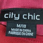 City Chic  Sexy Red Wildfire Jumpsuit Sz.M(18) NWT Photo 7