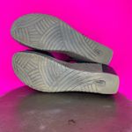 Wolky Black Leather Wedge Heel Ankle Strap Sandal Sz 41 Photo 4