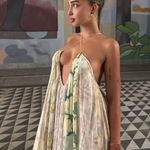 ZARA  Floral Halter Dress flowy summer casual vacation bohemian  Photo 0