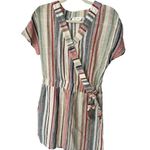 RD Style  striped dress | red/tan stripes size medium Photo 0
