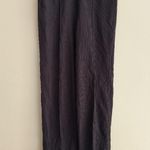 Lululemon Women's Black Ribbed Pull On Pant Size 2 Photo 4
