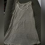 Classic Black and White Striped Tank Top Size M Photo 1