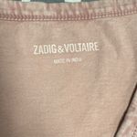 Zadig & Voltaire “Atal Bis” Short Sleeve T-Shirt Photo 9