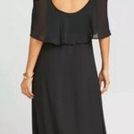 Show Me Your Mumu  Maxi Wedding Formal Dress Gown Black Size XXS NEW Photo 3