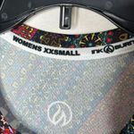 InkNBurn Short Sleeve T Shirt XXS Black Burgundy White Geometric‎ Print Workout Photo 3