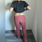 Gap 1969 Perfect Boot Jeans Corduroy Dusty Red 30 Short Photo 4