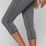 Athleta  Chaturanga Capri Legging Charcoal Gray Photo 0