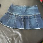 Hudson Jeans Hudson Denim Pleated Skirt Photo 1