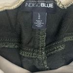 Indigo Blue  Over the Belly Skinny Maternity Jeans Size Large in Olive Green Photo 4