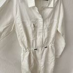 Outerknown  Station Cinched Jumpsuit Boilersuit White Utility M Photo 5