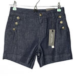 Rachel Zoe NWT   Women's HI-Rise‎ Short Dark Blue Size 8 Photo 0