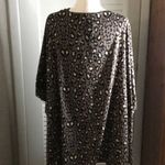 Comme Toi Leopard Print Kimono Duster M/L Animal Print Dopamine Mobwife Prints Gray Size undefined Photo 3