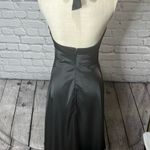 Gia & co satin black halter dress size 4 Photo 10