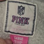 PINK - Victoria's Secret Victoria's Secret PINK NFL Philadelphia Eagles Womens Gray Logo Hoodie Large‎ Photo 2