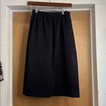 Alfred Dunner  Elegant Black Midi Skirt.        Size 10 Photo 1