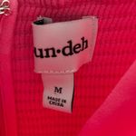 Aritzia  Sundeh Spencer Satin cowl-neck mini dress Bright Pink Sz Medium Photo 2