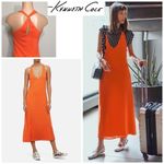 Kenneth Cole red Stretch tank dress. NWT Photo 1