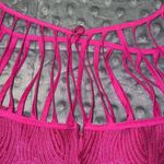 Antonio Melani  size 6 fuschia dress strappy cage cutout neckline sleeveless NEW Photo 9