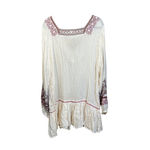 Free People Wild One Embroidered Peasant Dress Sz Large (No Slip) Boho Festival Photo 1