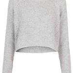 Topshop Cropped Sweater Photo 0