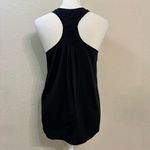 Frenchi Sleeveless Blouse Scoop Neck High Low Hem Black Tank Top Racerback Small Photo 7