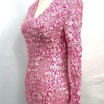 Aeropostale Hot Pink Speckled Wool Knit Sweater Size XS Photo 4