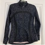 Lululemon  define jacket, black and pink, size 4 Photo 2