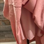 Lost + Wander NWT  Blush Pink Bird Song Midi Dress, Size Medium Photo 6