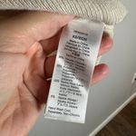 Madewell  Shirred Balloon Sleeve Turtleneck Sweater Cream Knit Photo 4