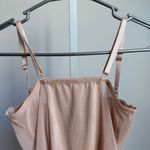 Cream colored sz S spaghetti strap sheer lingerie bodysuit Photo 7
