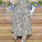 Dear John Ladies Brown Cable Knit Tassel Sweater Size M Pullover Chunky Warm Photo 4