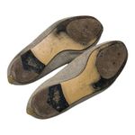 Jon Josef Loafer Smoking Slipper Flat Gatsby Kitty Cat Linen Anthropologie 9 Tan Photo 4