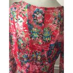 Leslie Fay #1 Women's Sz: 8 Illusion Colorful Lace Skater Dress by Photo 2