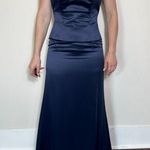 David's Bridal Blue Corset and Skirt Set Size Small Photo 0