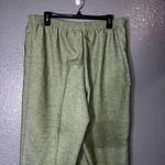 Alfred Dunner Womens  Dress Pants Pull On Pockets Green Size 14 (32Wx27L) Photo 3