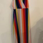 Lush Clothing Rainbow Maxi Dress Photo 0